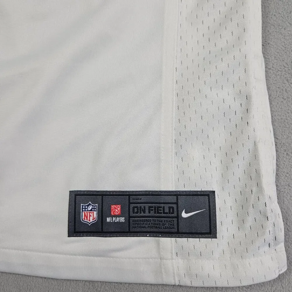 Nike Miami Dolphins Jersey Womens Size M Tyreek Hill #10 NFL White‎ On Field